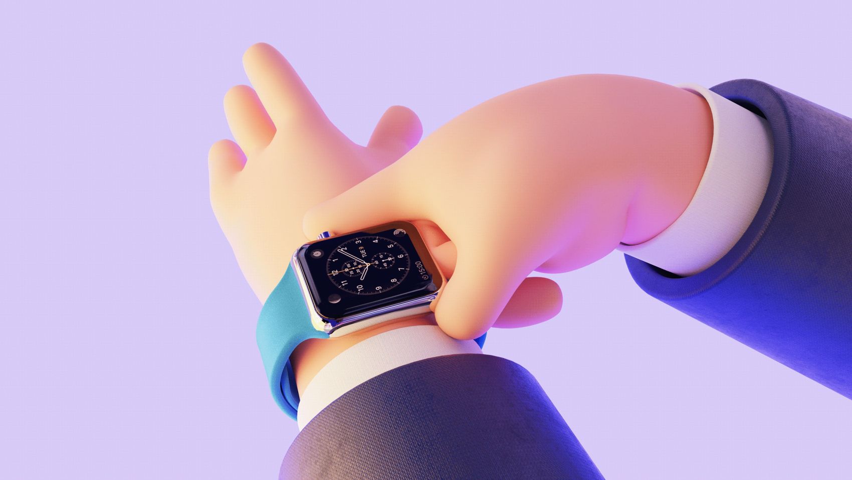 Handsome Hands-英俊的智能手表图片