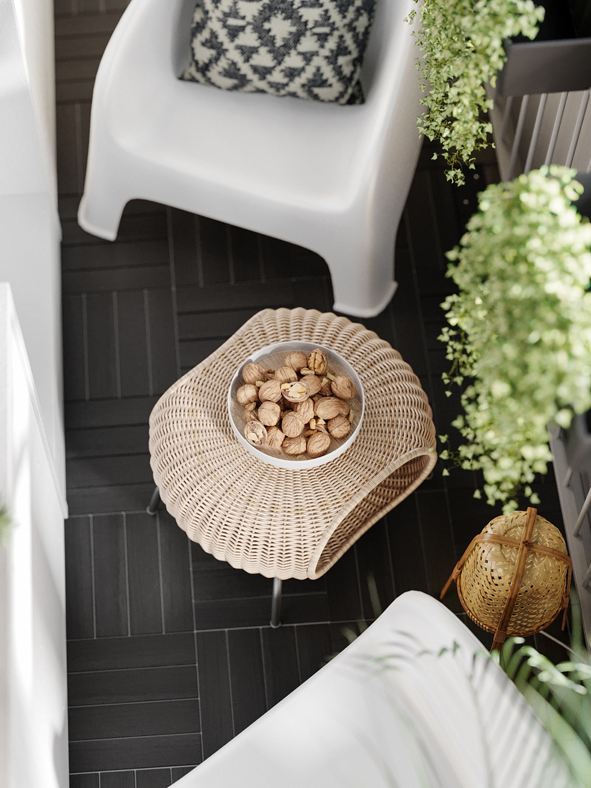 80平方米以下的经典木炭棕色公寓---酷图编号1329537