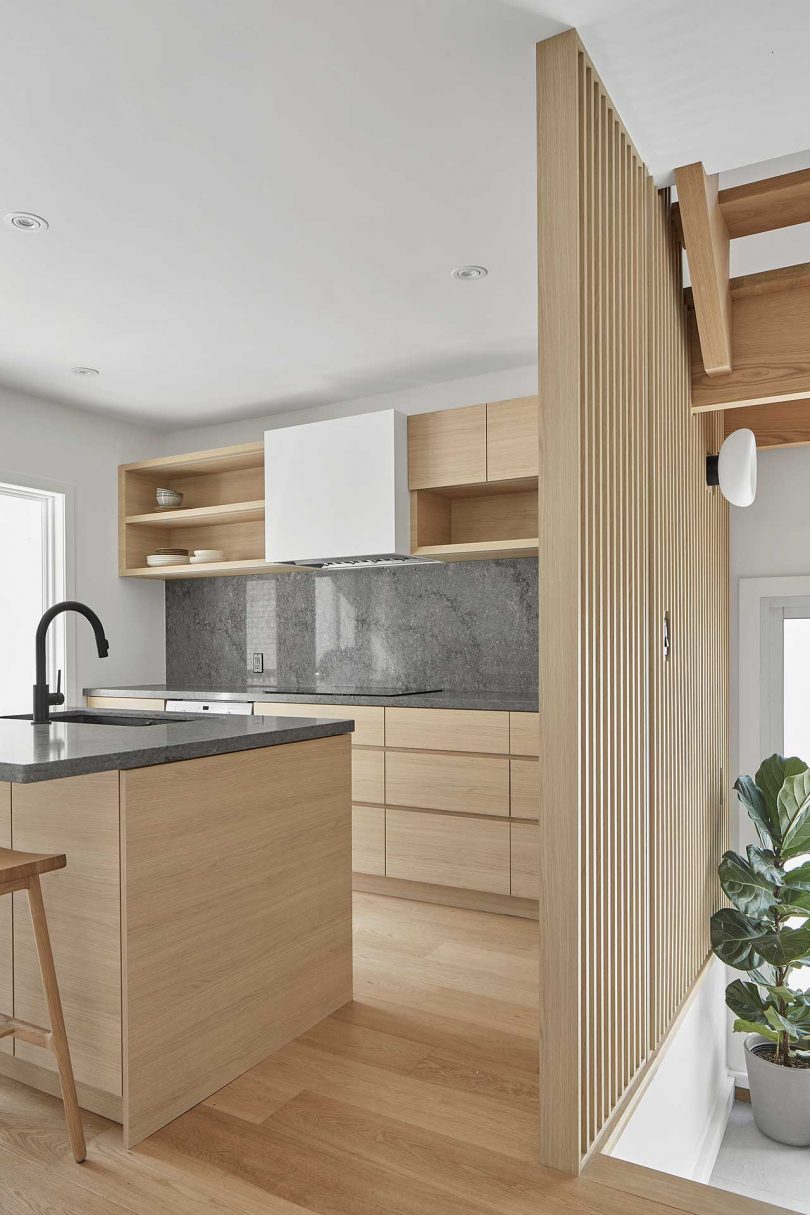 以天然材料为重点的多伦多简约住宅---酷图编号1329905