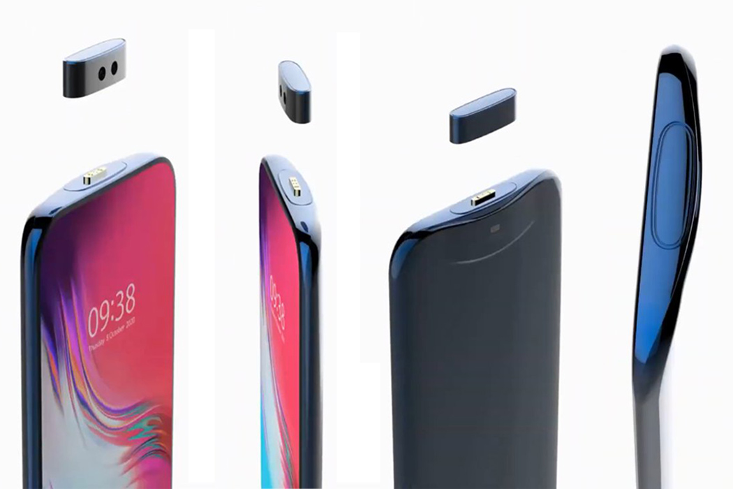 可拆卸弹出式相机的Vivo的概念智能手机---酷图编号4