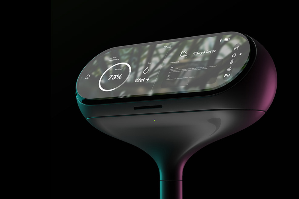 这种家庭园艺辅助设备可以粘在植物土壤上,保持健康!---酷图编号3