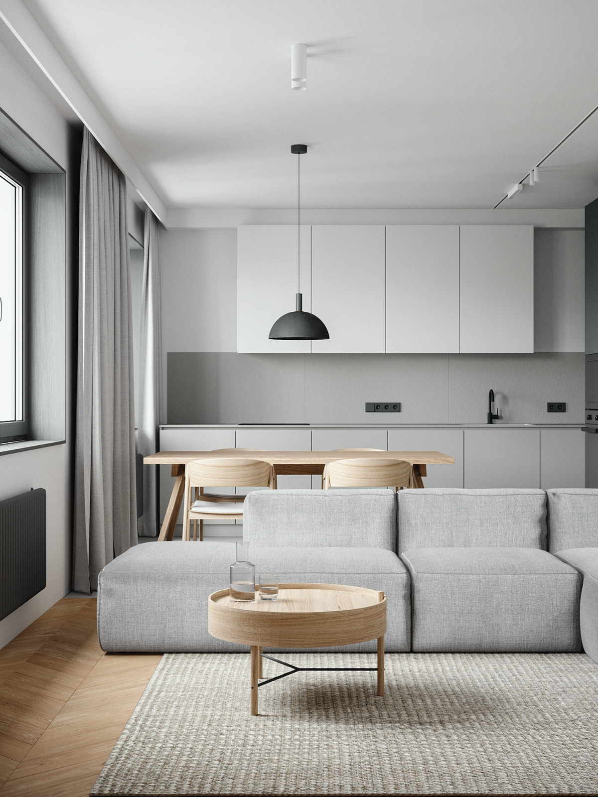 白俄罗斯明斯克78平方米的KK / DD公寓---酷图编号1330280