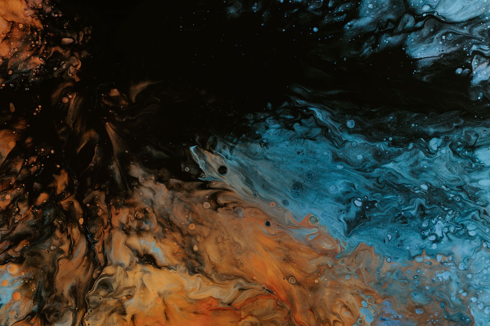 抽象液态花纹图图片