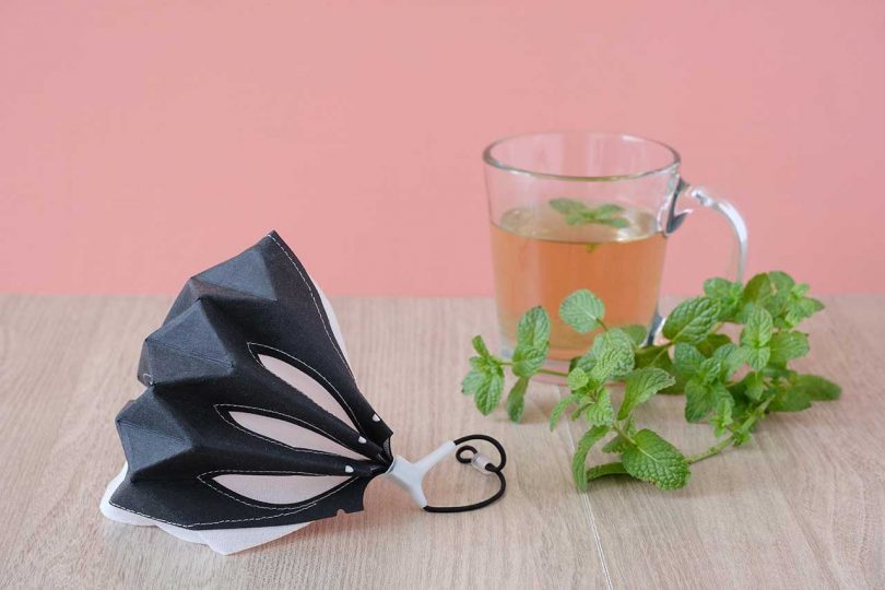 Zimarty受折纸设计原理启发使用zMask将口罩转变为可穿戴口罩---酷图编号8