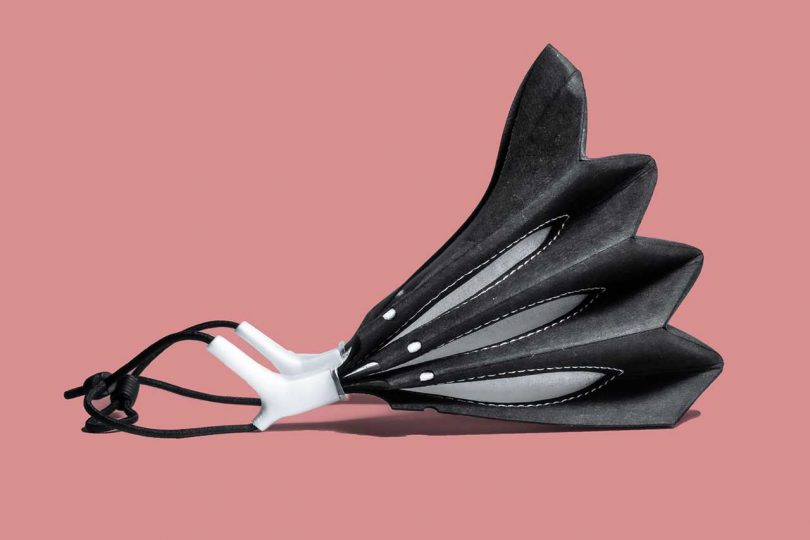 Zimarty受折纸设计原理启发使用zMask将口罩转变为可穿戴口罩---酷图编号9