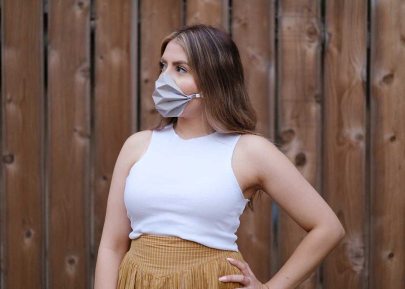 Zimarty受折纸设计原理启发使用zMask将口罩转变为可穿戴口罩---酷图编号3