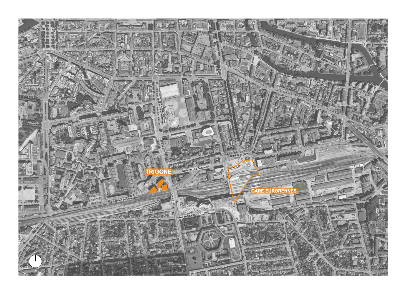 法国峡谷14000平米的三角菱形办公园区---酷图编号27