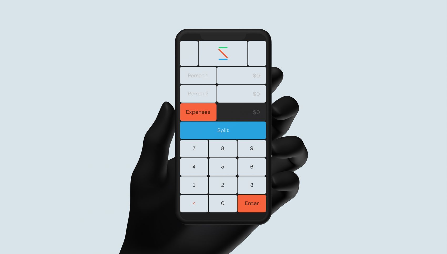 Splitfair-手机界面App设计图片