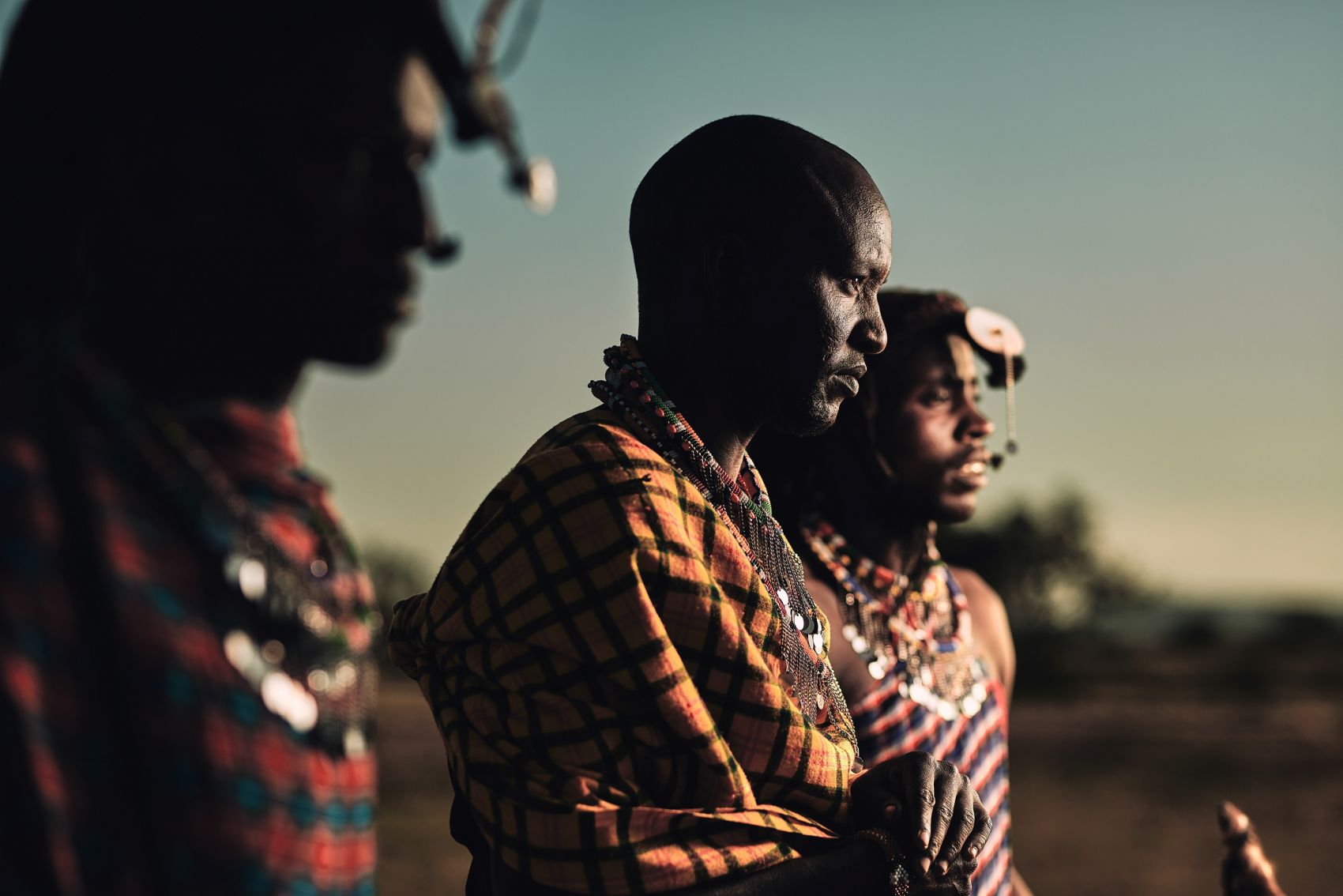 肯尼亚马赛勇士图片