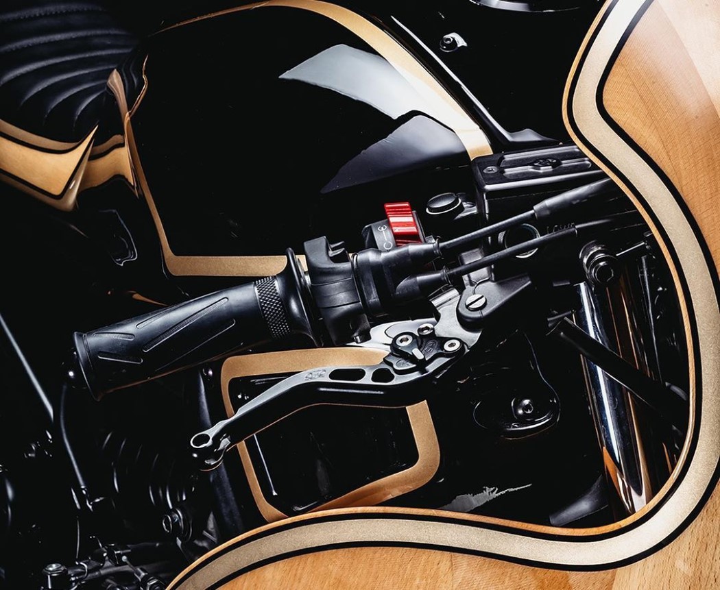 木质定制的Yamaha XSR700机身摩托车---酷图编号4