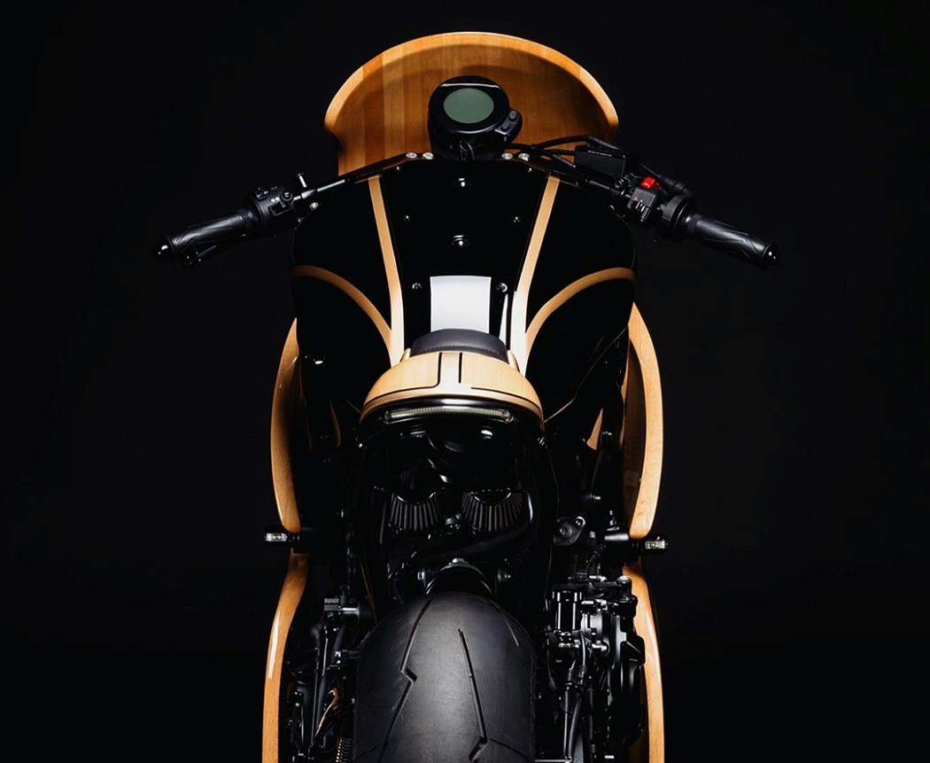 木质定制的Yamaha XSR700机身摩托车---酷图编号3