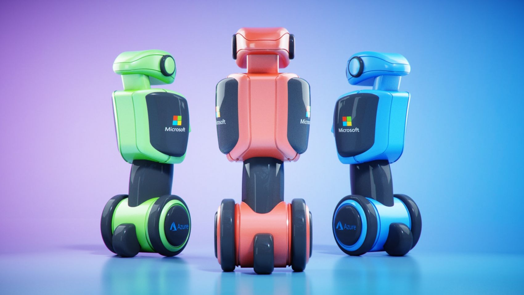 微软机器人图片