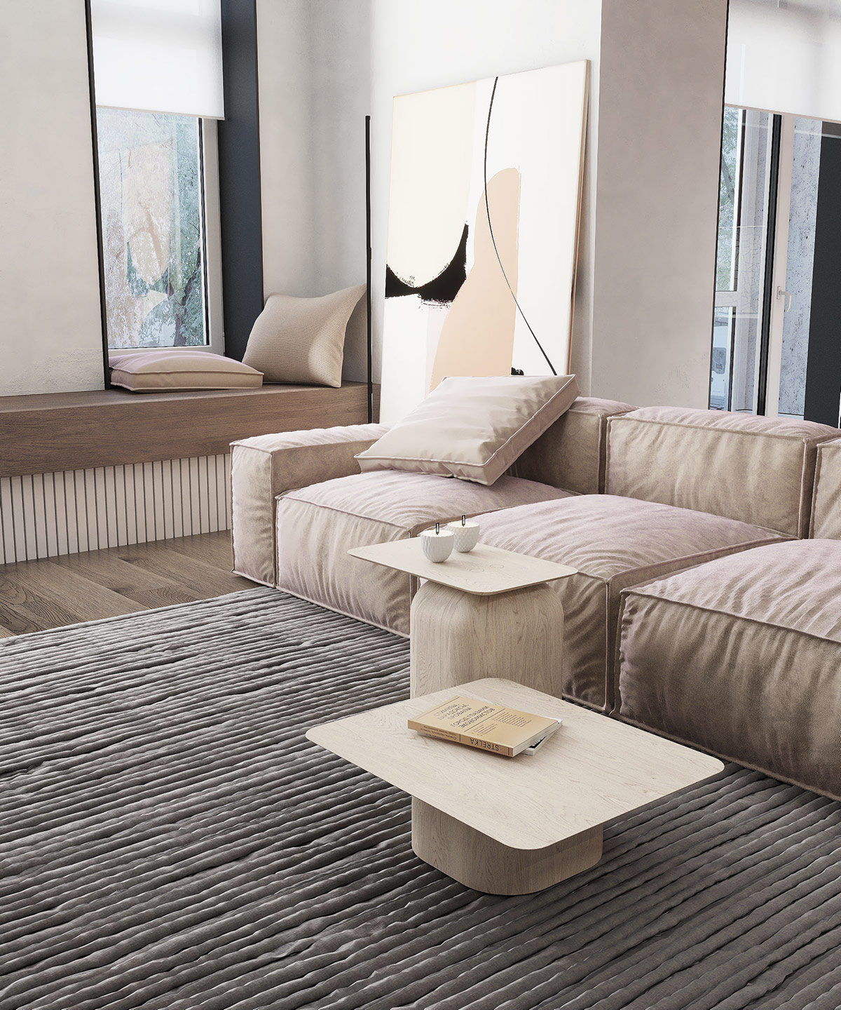 红色宁静的家庭室内装饰---酷图编号14