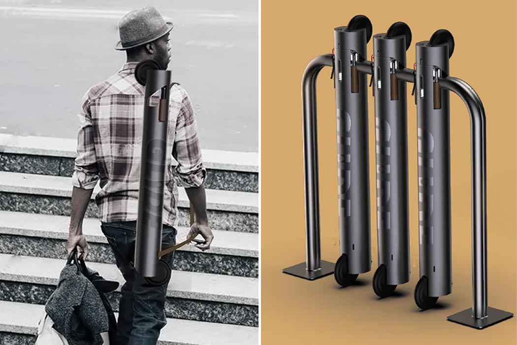 具有更好城市友好型的电动踏板车设计---酷图编号9