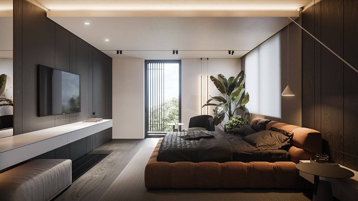 使现代空间变暖的柔和灯光---酷图编号25