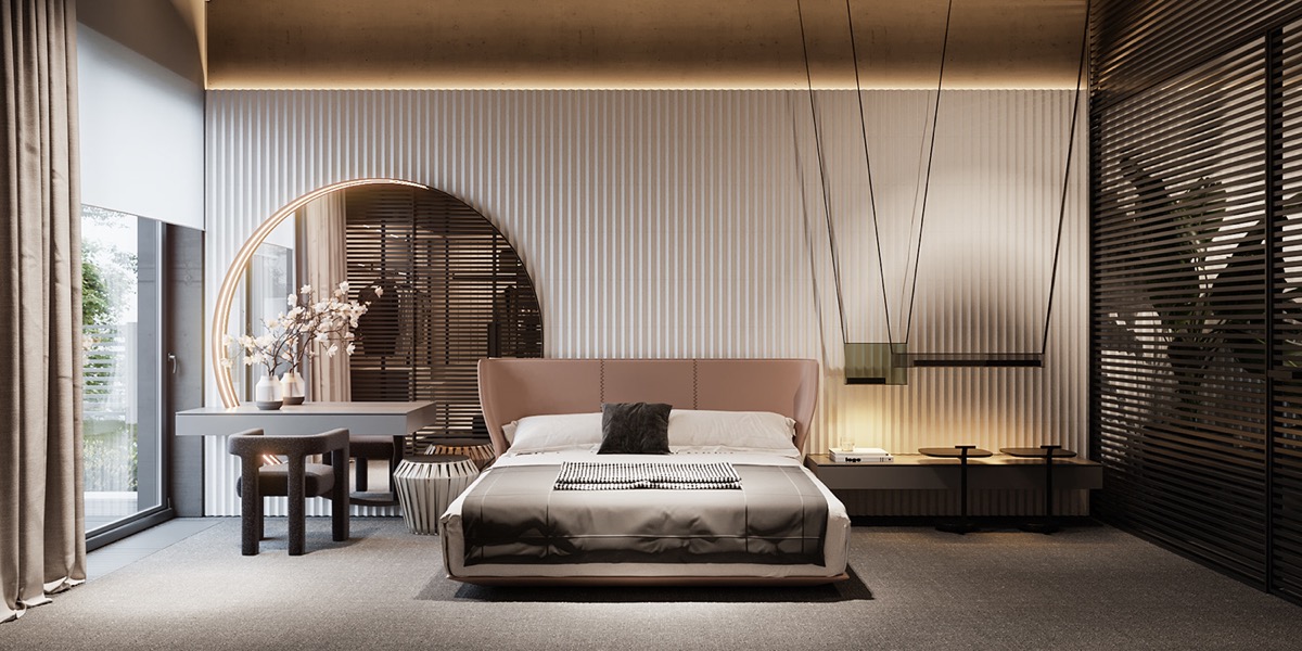 使现代空间变暖的柔和灯光---酷图编号16