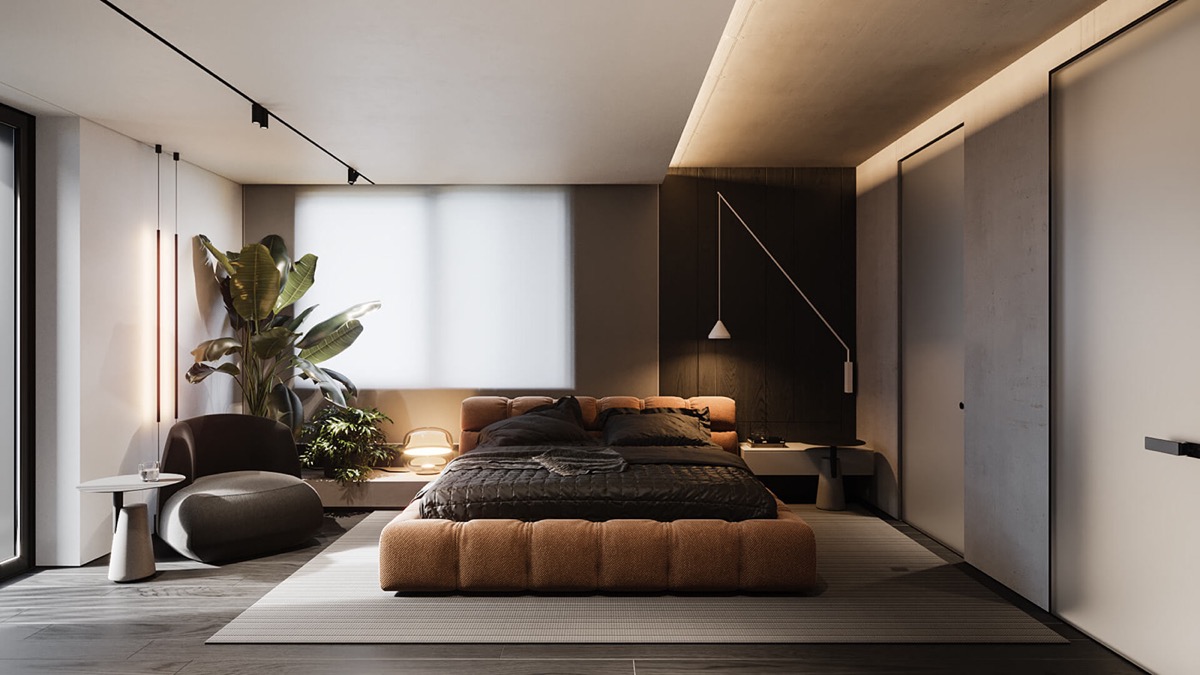 使现代空间变暖的柔和灯光---酷图编号3