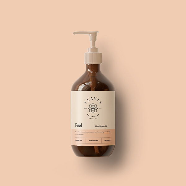 Flavia护发产品包装设计---酷图编号5