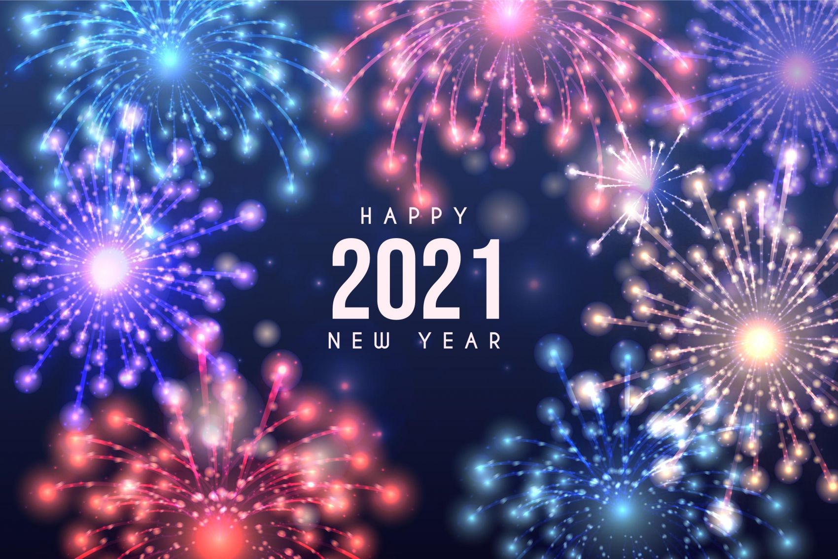 2021烟花字体图片