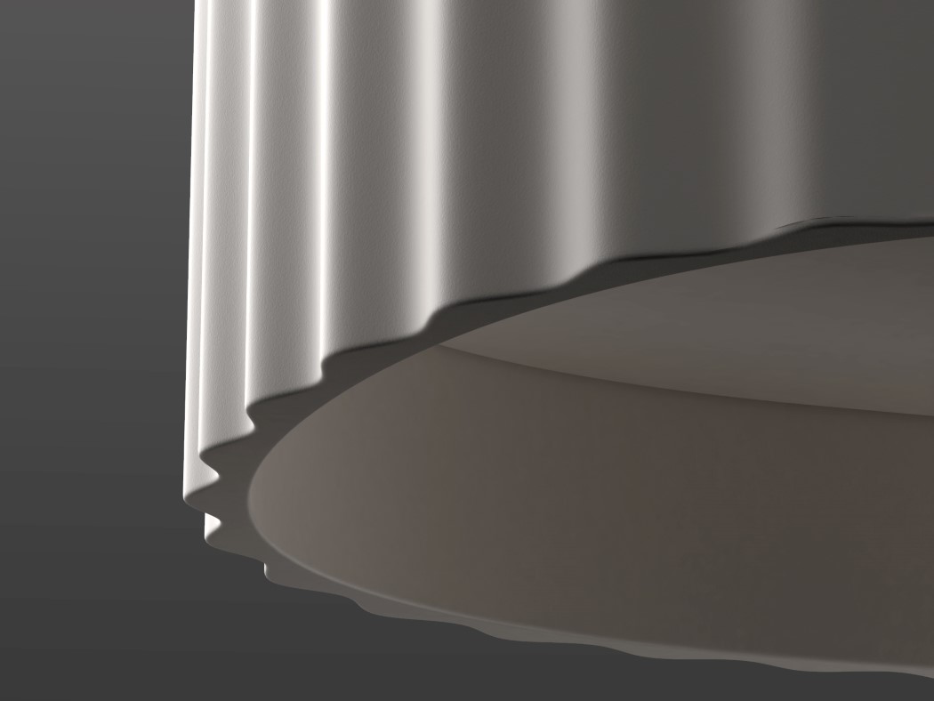 从正面看像窗帘的3D打印灯---酷图编号11