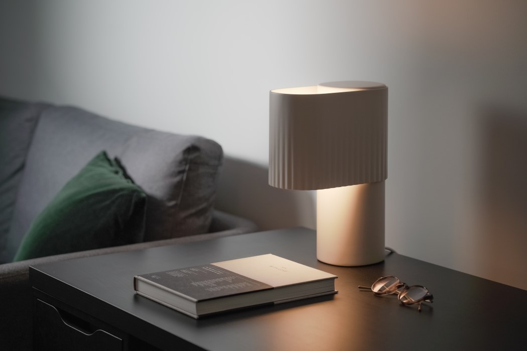 从正面看像窗帘的3D打印灯---酷图编号7