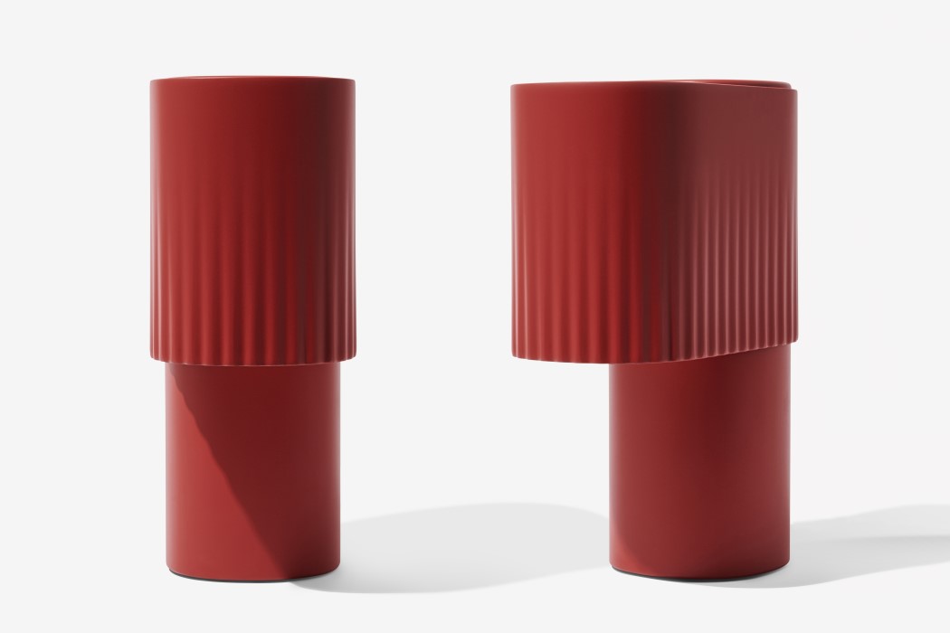 从正面看像窗帘的3D打印灯---酷图编号4