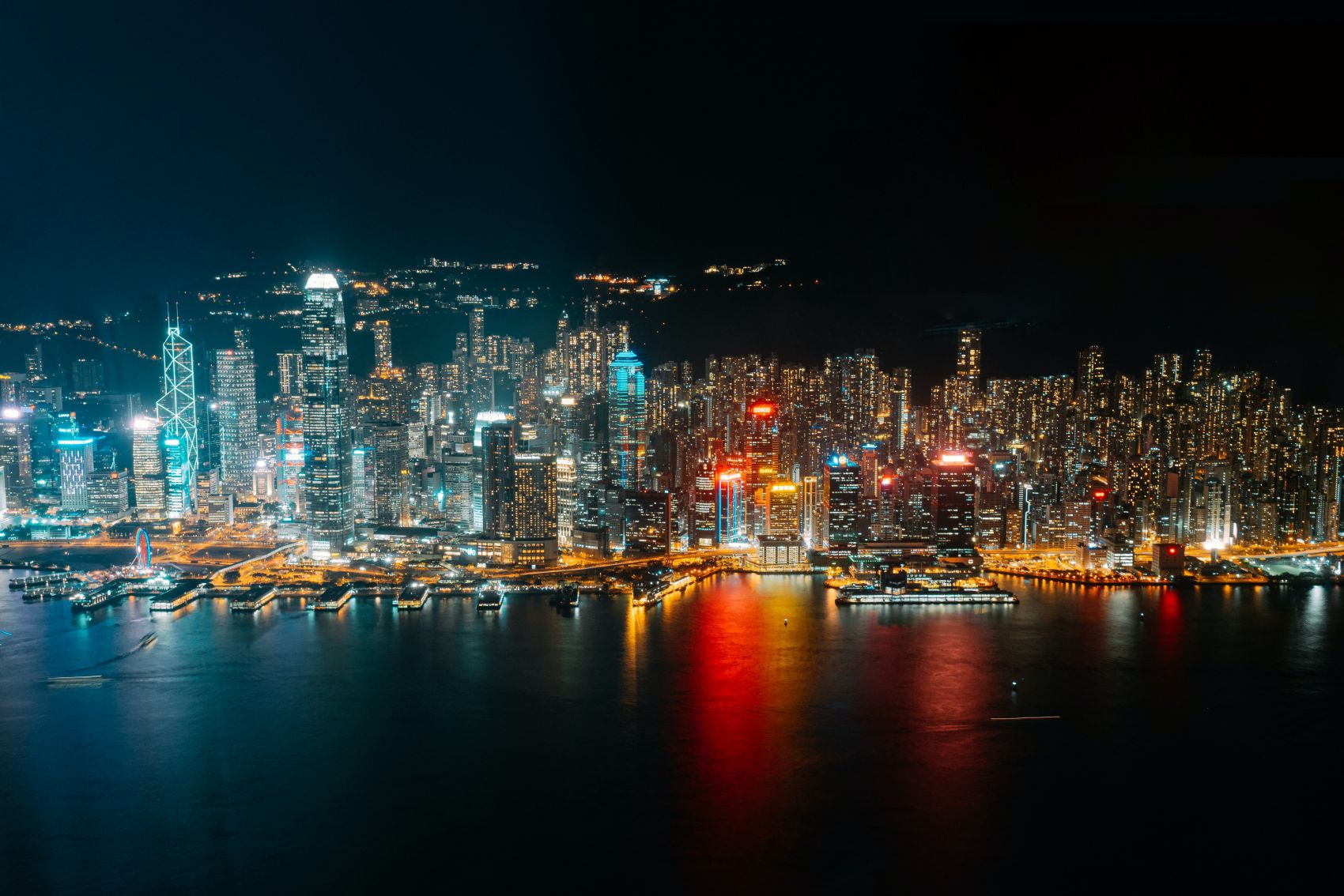 香港夜景图片 欧莱凯设计网 08php Com