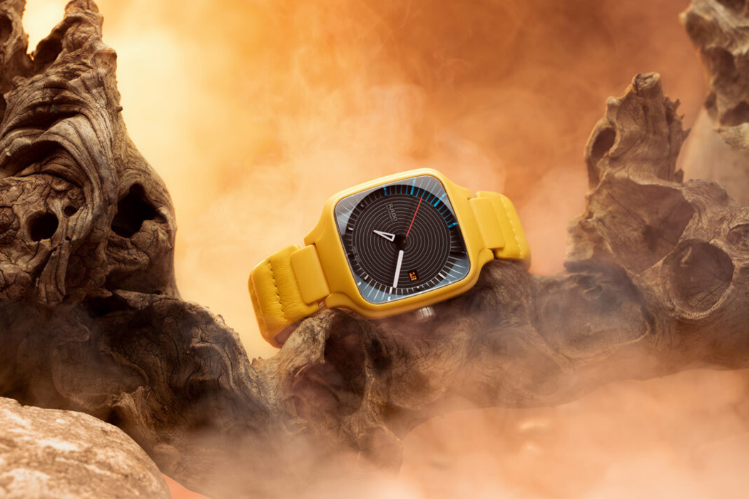 Rado一块现代黄色手表---酷图编号5