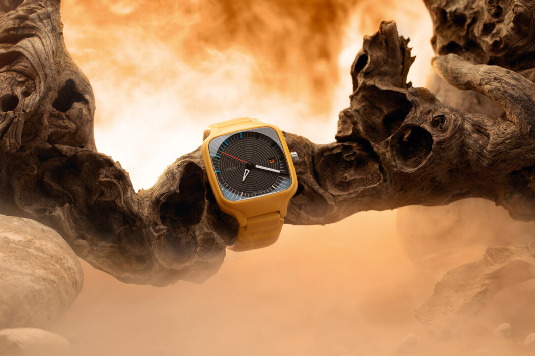 Rado一块现代黄色手表---酷图编号4