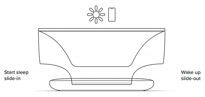 智能床头助手-无线充电器使用情绪光来改善您的睡眠习惯并减轻压力---酷图编号17