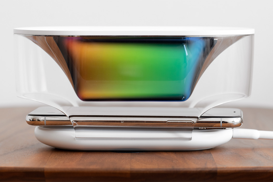 智能床头助手-无线充电器使用情绪光来改善您的睡眠习惯并减轻压力---酷图编号1