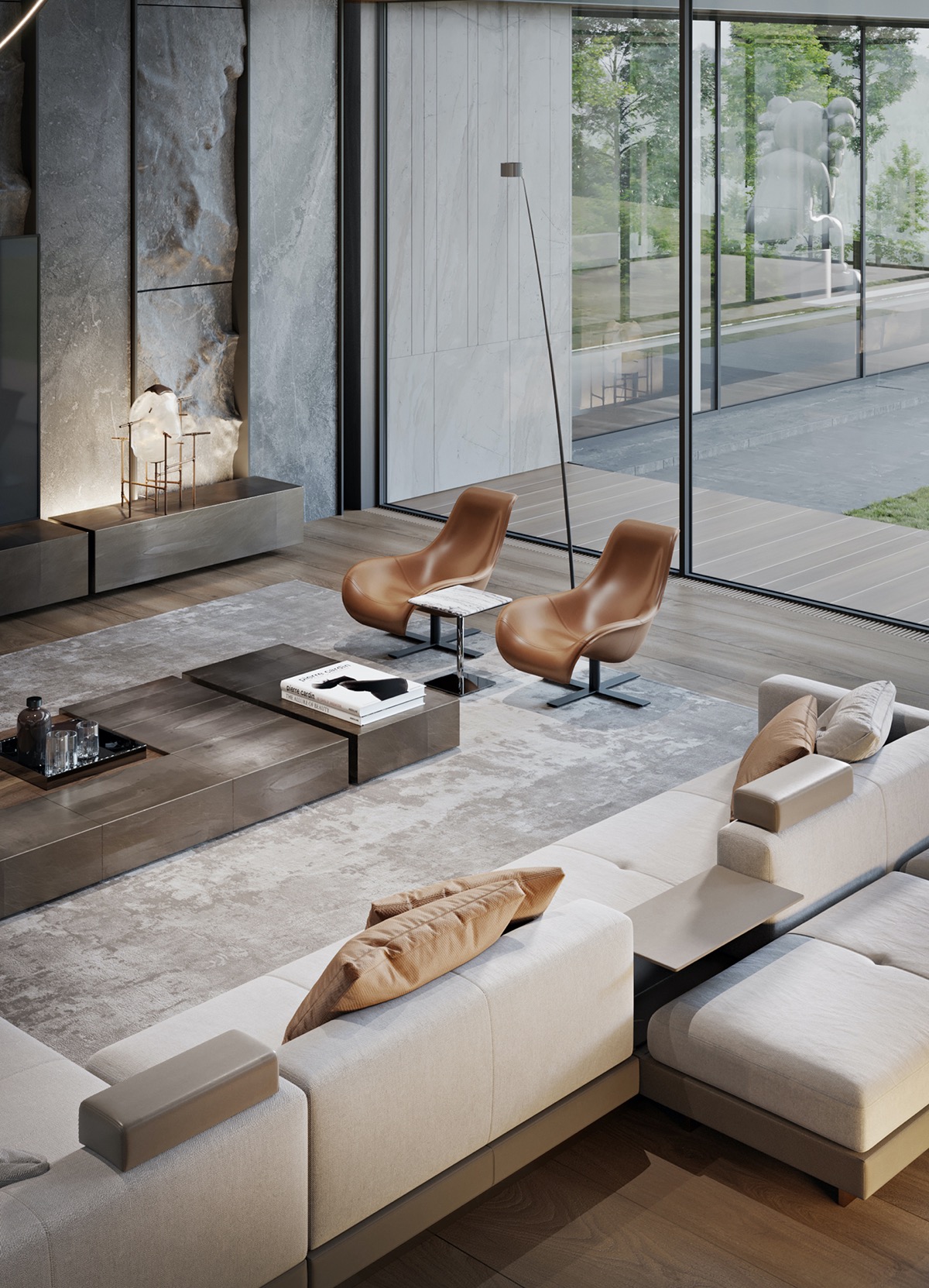 带天窗的现代豪华乡村别墅---酷图编号12