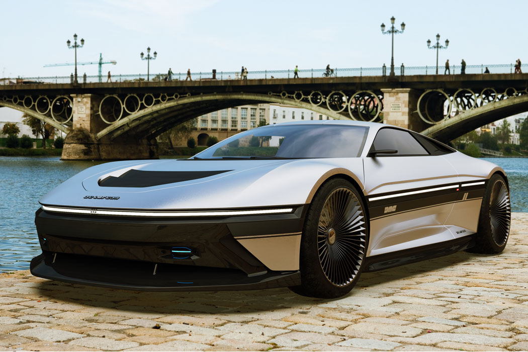 像鸥翼的DeLorean概念车---酷图编号11