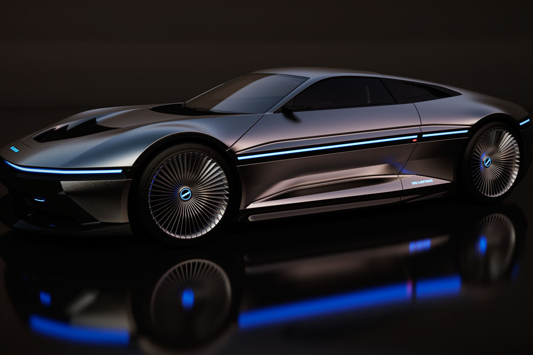 像鸥翼的DeLorean概念车---酷图编号13