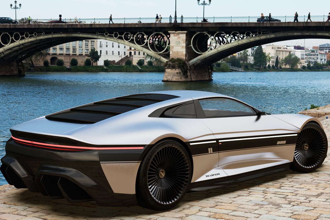 像鸥翼的DeLorean概念车---酷图编号9