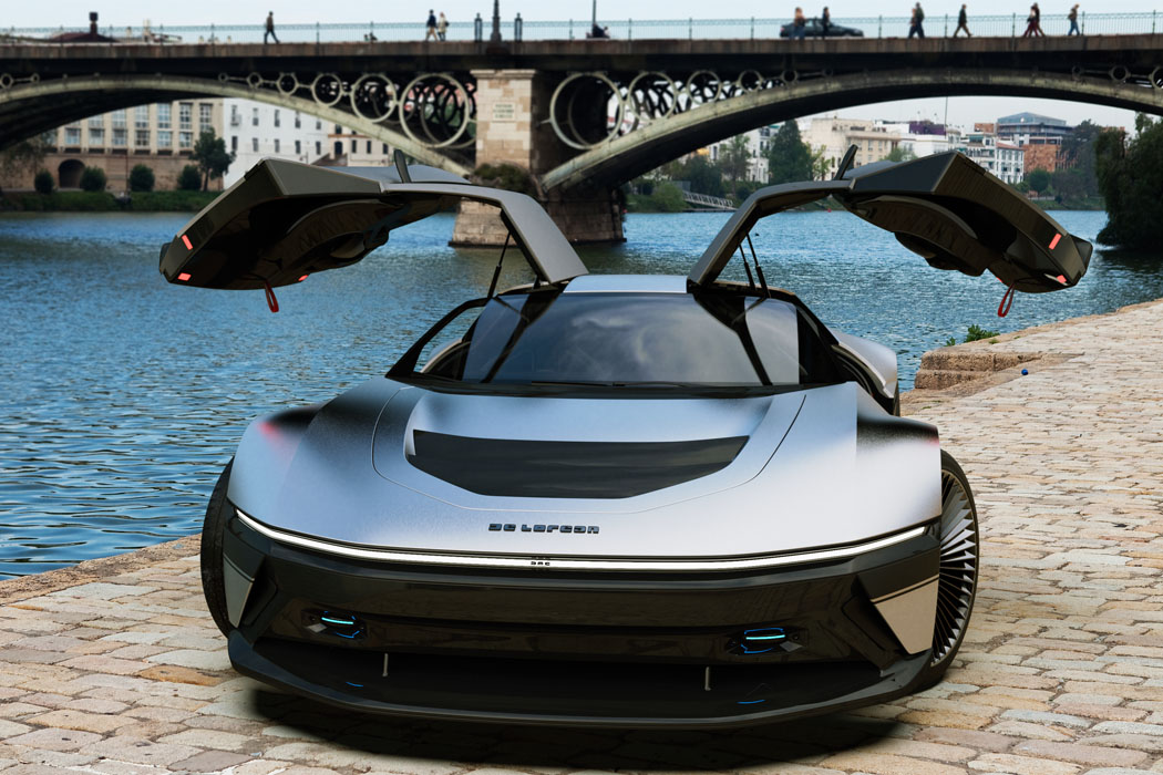 像鸥翼的DeLorean概念车---酷图编号12