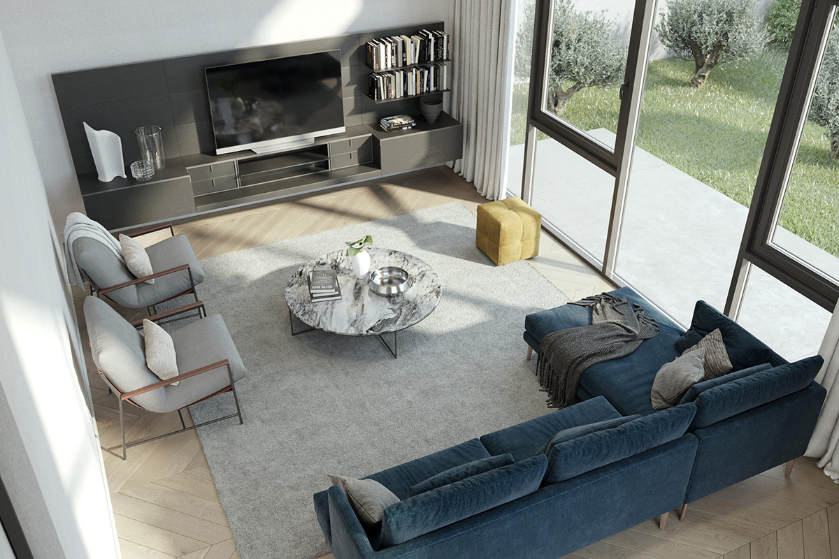 阿联酋一个幸福的现代家庭室内装修案例---酷图编号36