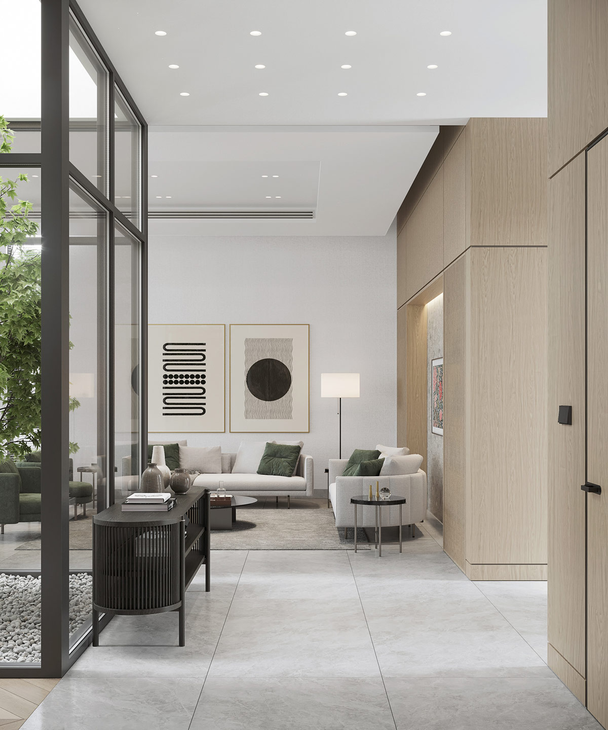 阿联酋一个幸福的现代家庭室内装修案例---酷图编号18