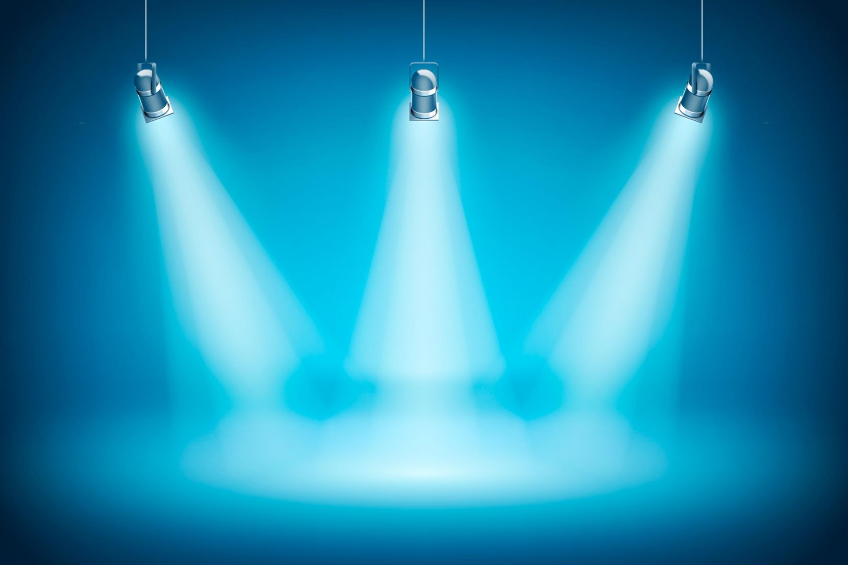 蓝色聚光灯素材下载封面大图