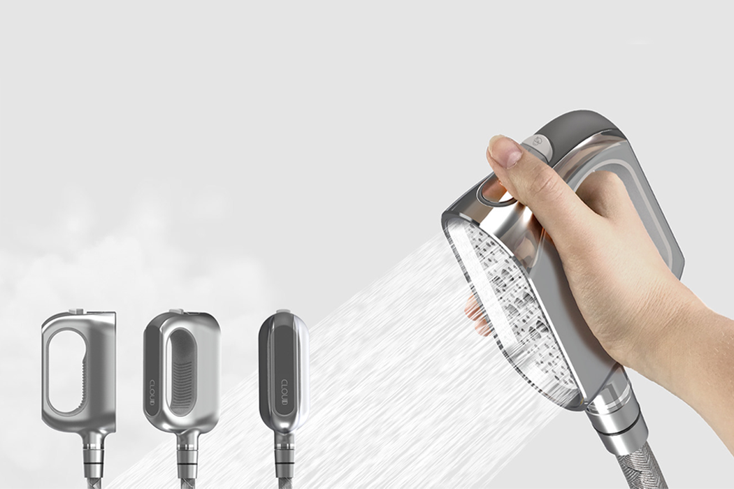 Cloud提供了三个不同的模块。第一个模块是尼龙鬃毛刷,可用于重度头皮清洗,第二个模块上均匀排列的硅胶刷毛行可为难以到达的深层背部或头皮按摩提供手段。第三个模块由海绵或类似loofa的材料制成,可进行棉柔的深度清洁,以实现全面,轻柔的清洁。