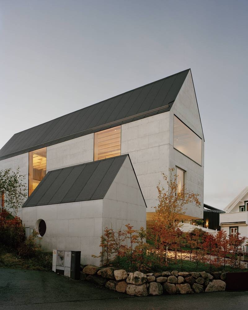 挪威2368平米的凹凸住宅封面大图