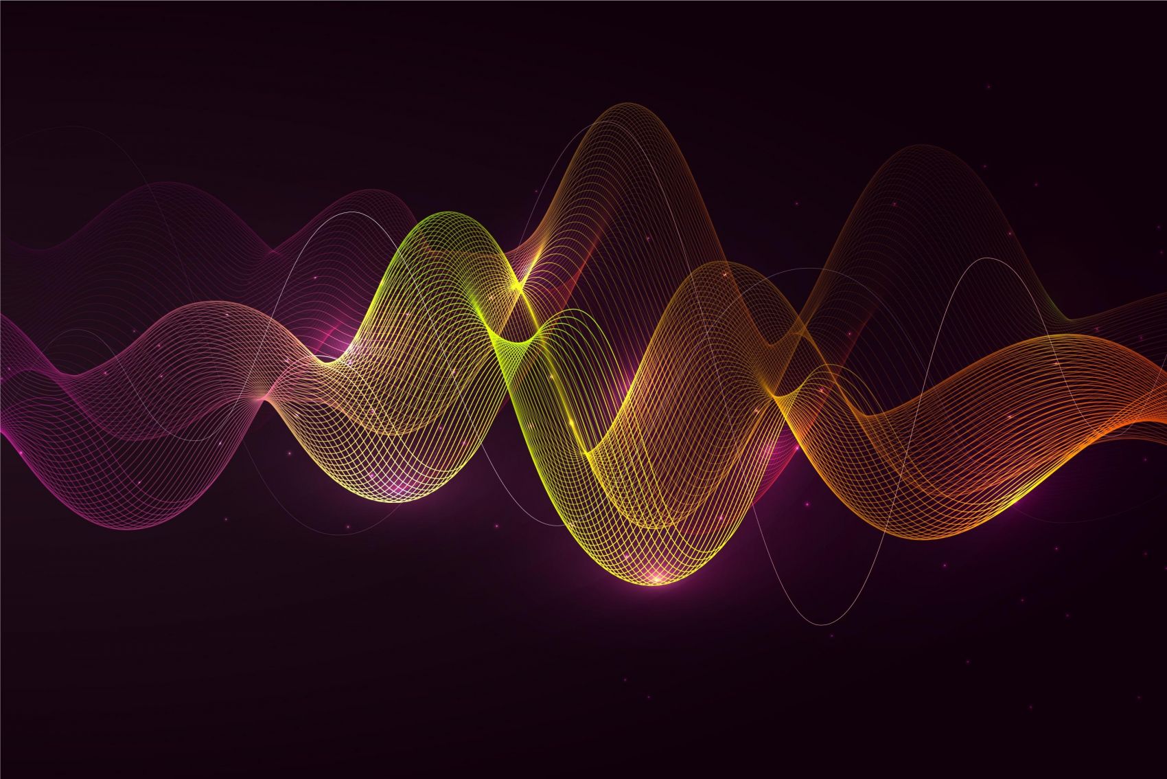 动感多彩曲线素材下载封面大图