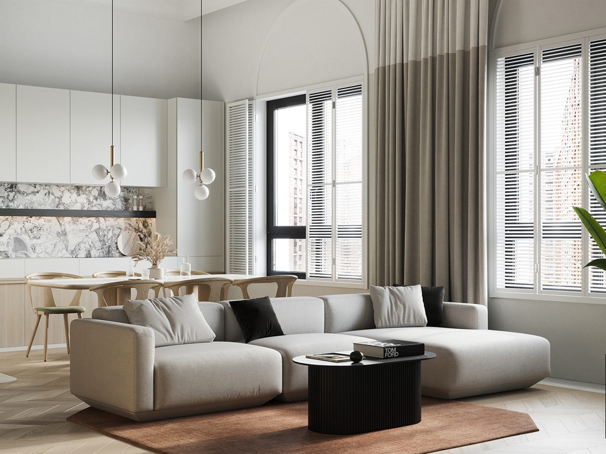 高端拱门装饰趋势启示的室内设计效果图封面大图