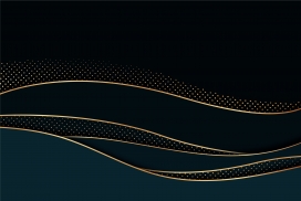 动感金箔打孔矢量素材