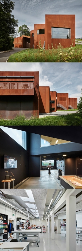 瑞士13110平米扩建的蒙太奇电影馆