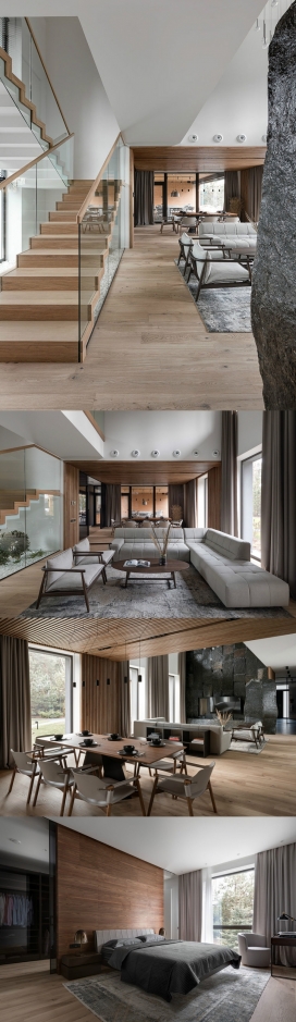 Villa M-北欧奢华风室内设计建筑图