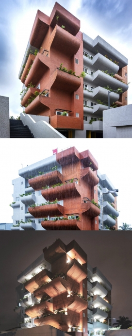 印度22000平米的Axis Vanam个性住宅