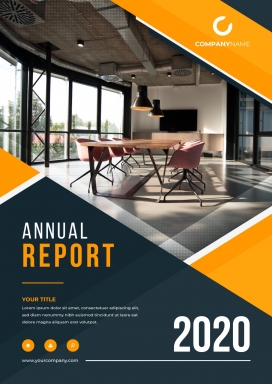 室内设计类企业宣传册海报素材下载