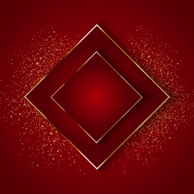 金光闪闪的红色金箔粉末背景