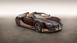 咖啡色布加迪威龙